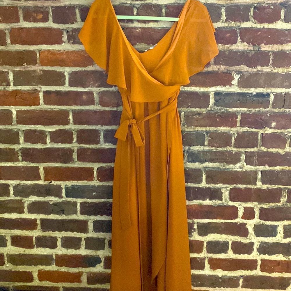 XS Baltic Born Ruffle Maxi Dress